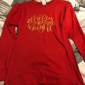 Long sleeve Christmas shirt